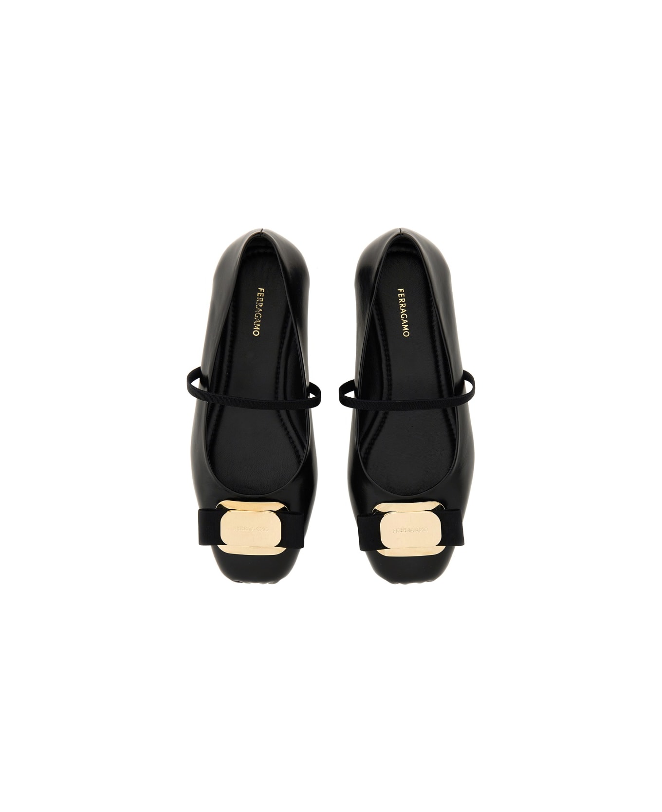 Ferragamo Ballerina "zina" - BLACK