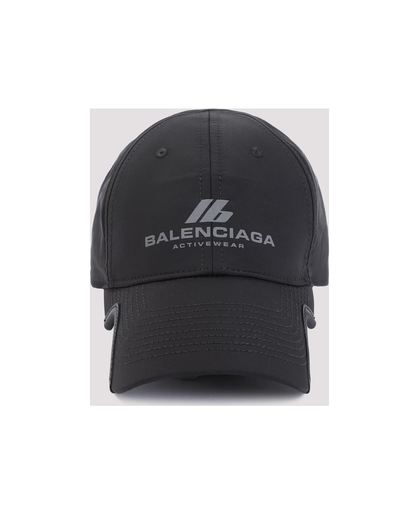 Balenciaga Polyester Cap - Black Reflective