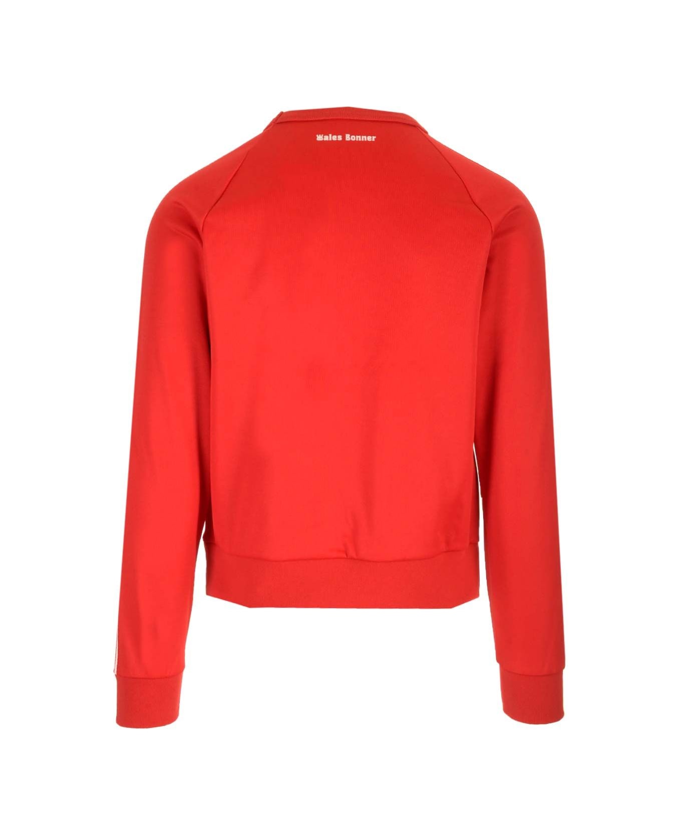 Adidas Originals by Wales Bonner Wales Bonner Nylon Crew Shirt - Better Scarlet