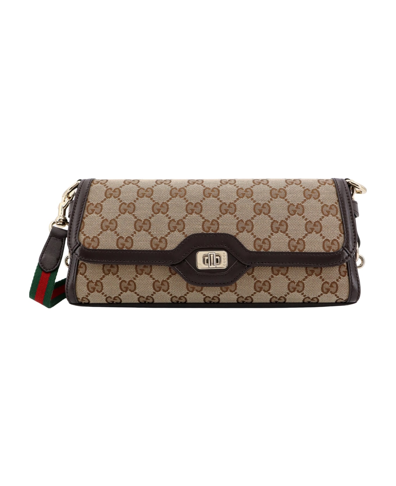 Gucci Luce Shoulder Bag - Brown