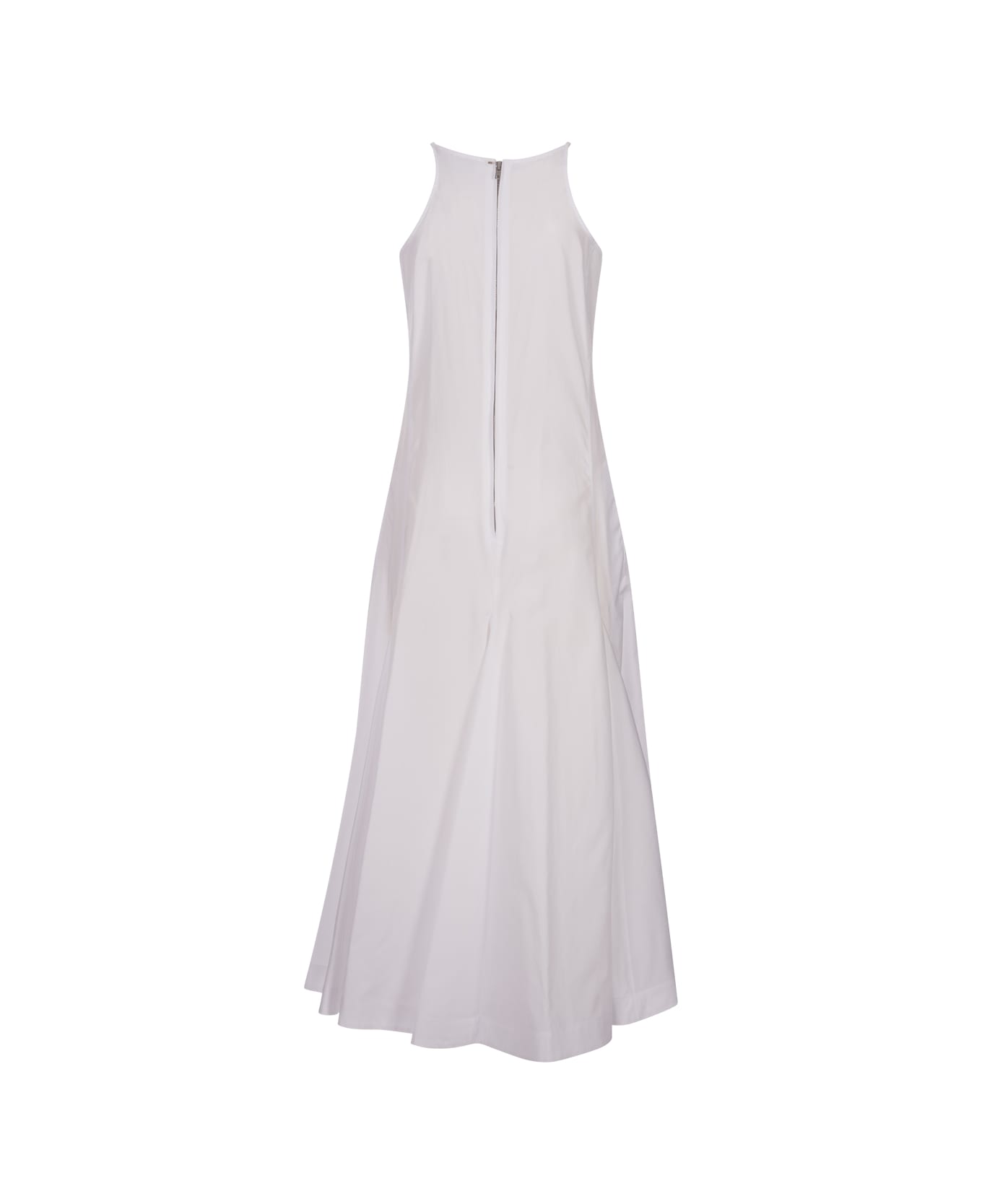 SportMax White Cactus Dress - White ワンピース＆ドレス