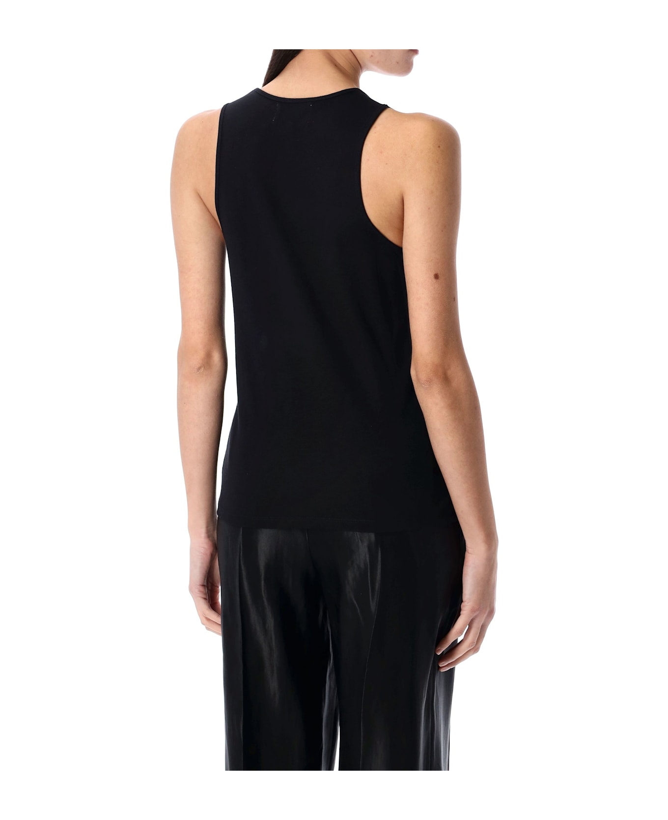 Loulou Studio Albia Tank Top - BLACK
