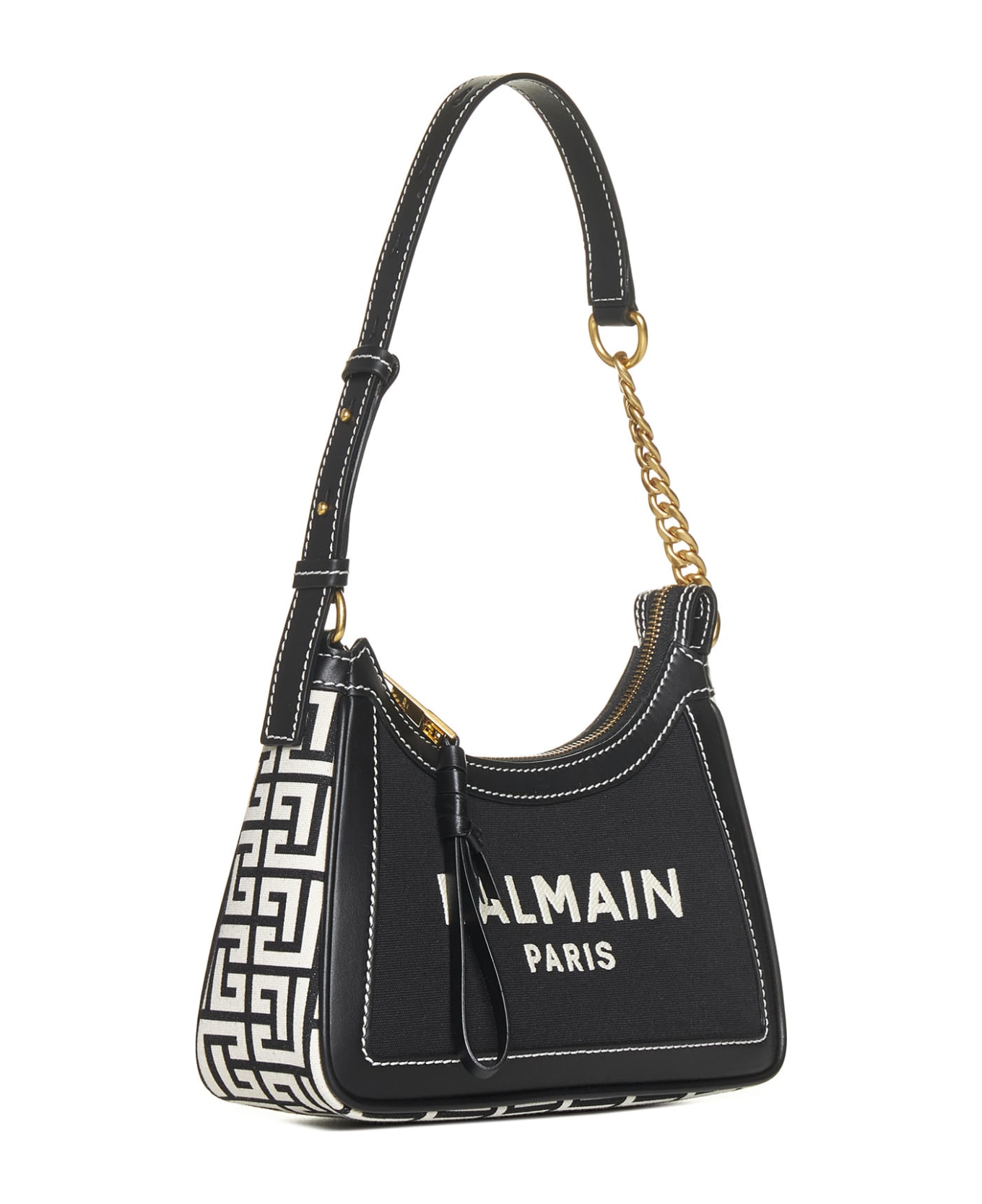 Balmain Shoulder Bag - IVOIRE/NOIR トートバッグ