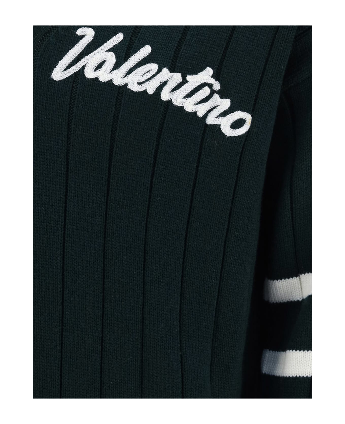Valentino Knitwear - Verde/avorio