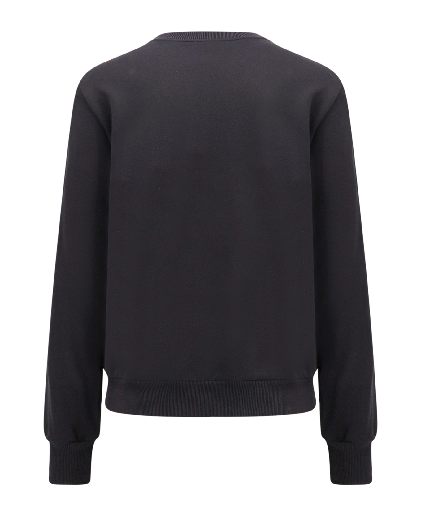 Dolce & Gabbana Cotton Sweatshirt With Logo - Black フリース