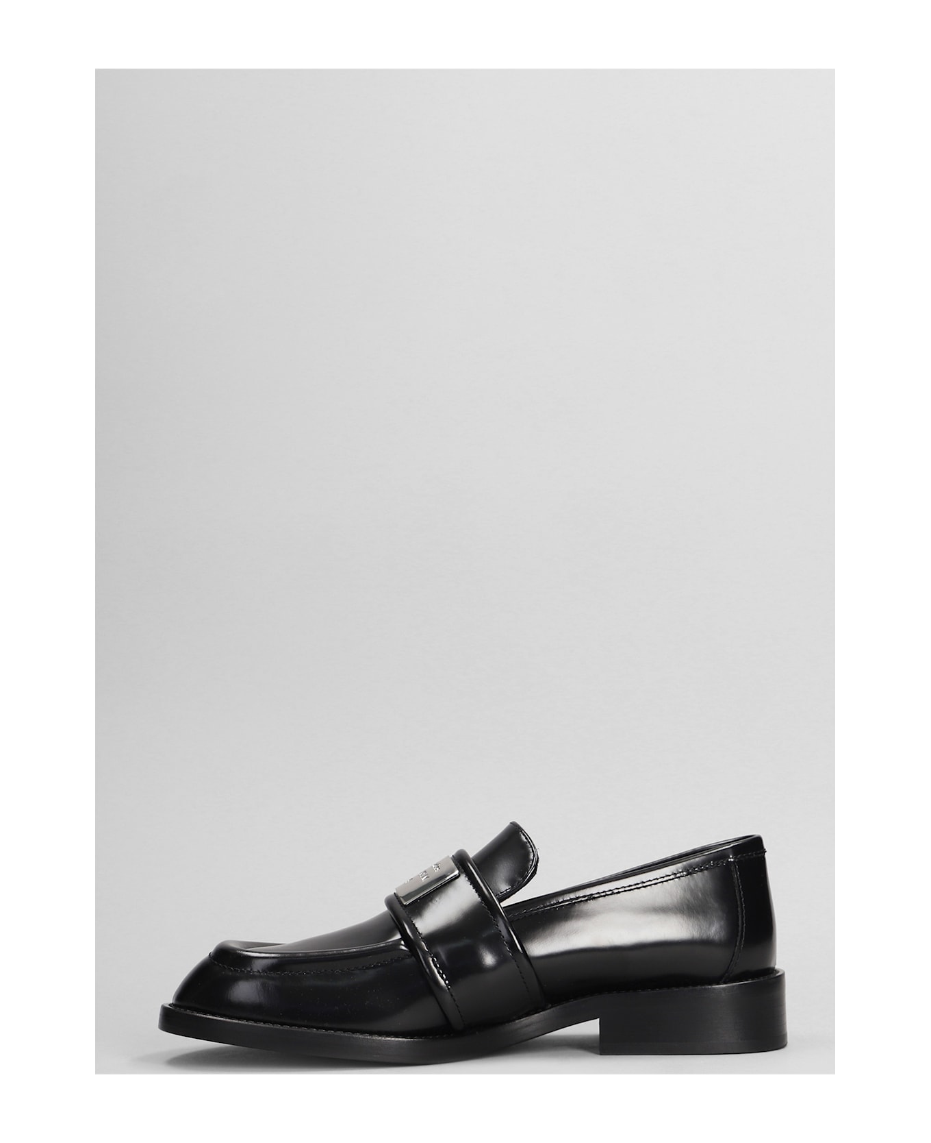 Acne Studios Loafers In Black Leather - black