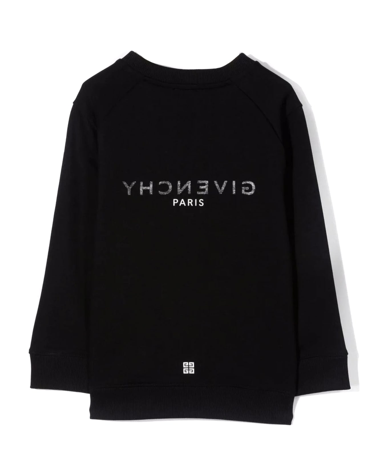 Givenchy Black Cotton Sweatshirt - Nero