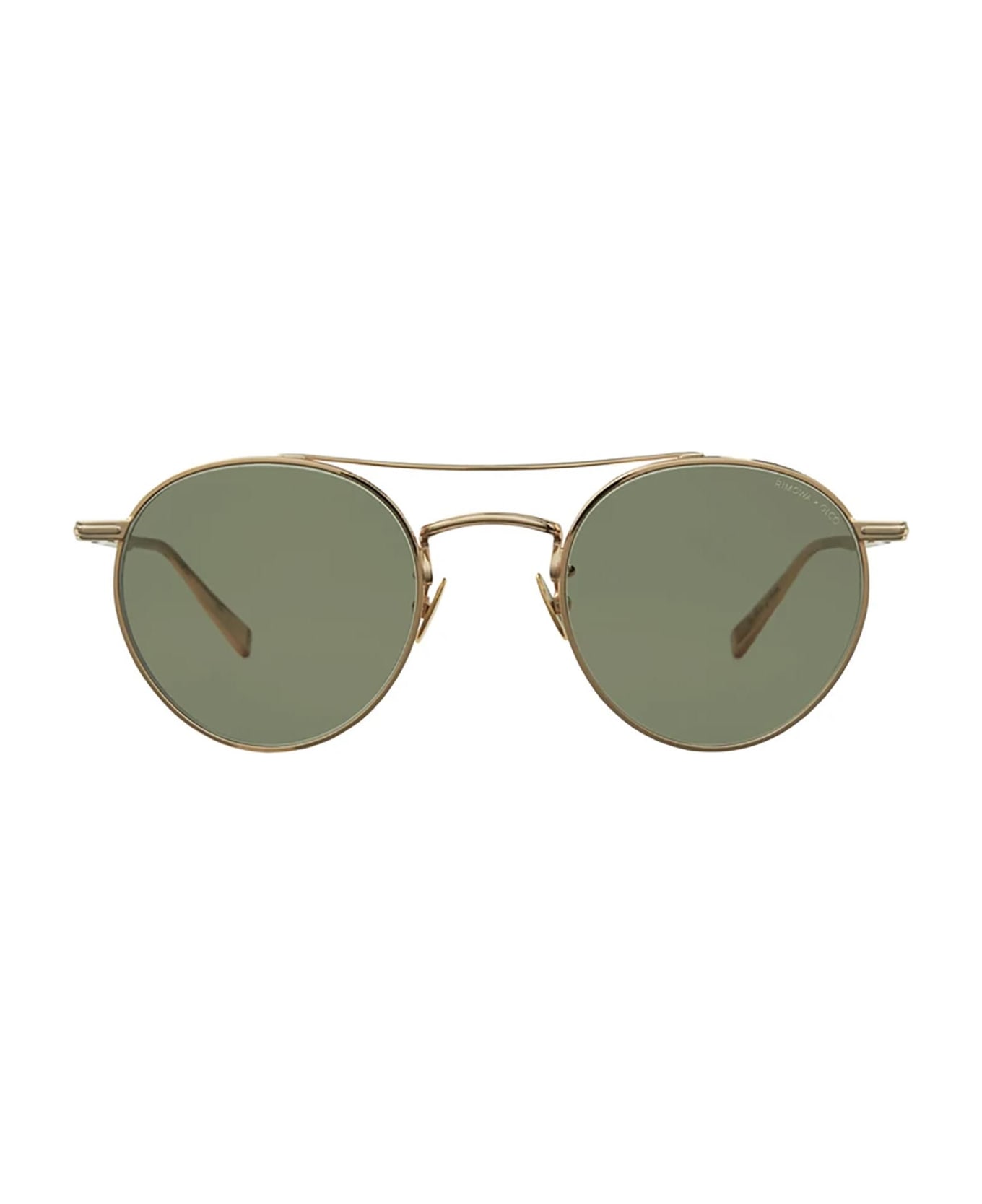 Garrett Leight Garrett Leight Rimowa X Glco Sun Gold Sunglasses - G/SFGRN