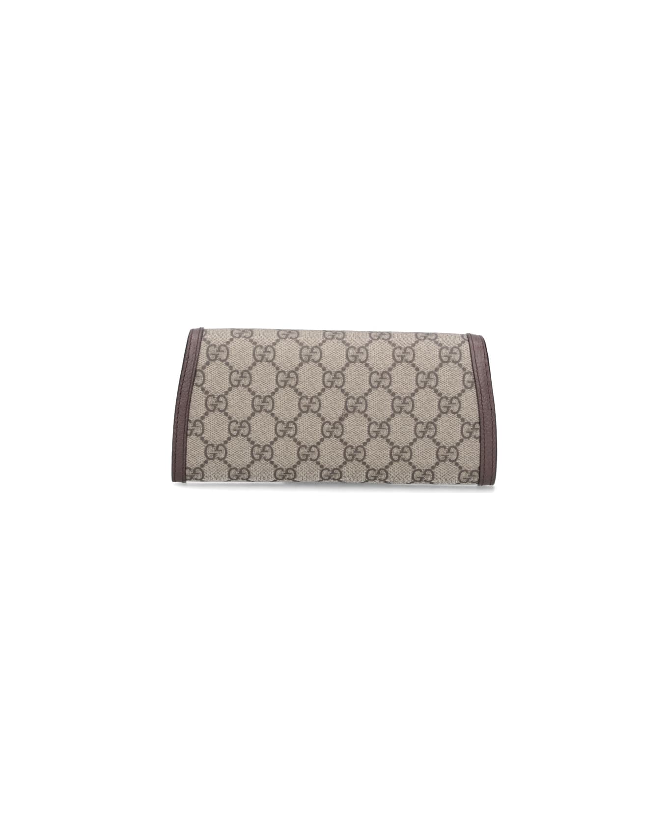 Gucci Continental Wallet With 
blondie
 Chain - Beige