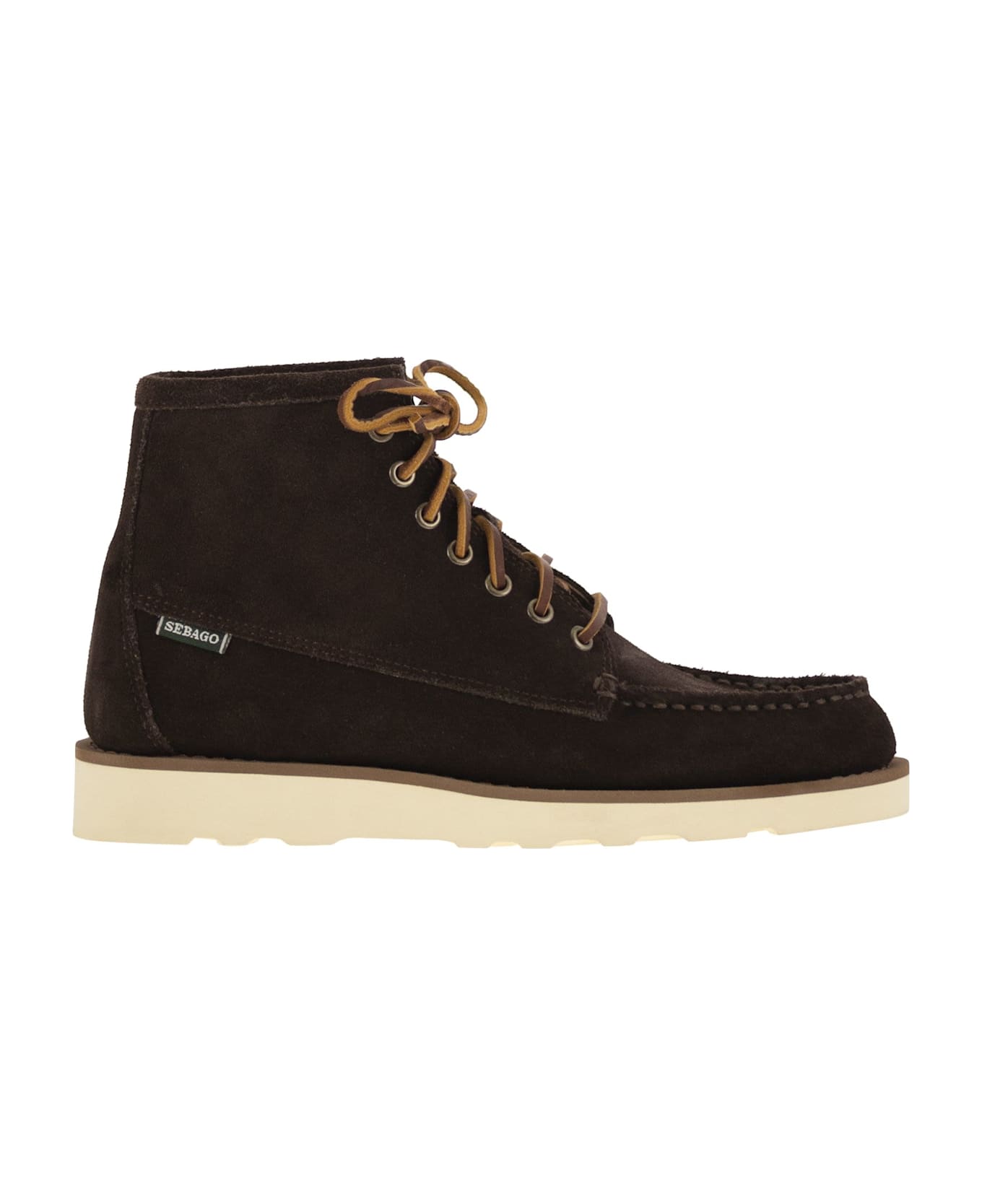 Sebago Tala - Suede Boot - Dark Brown
