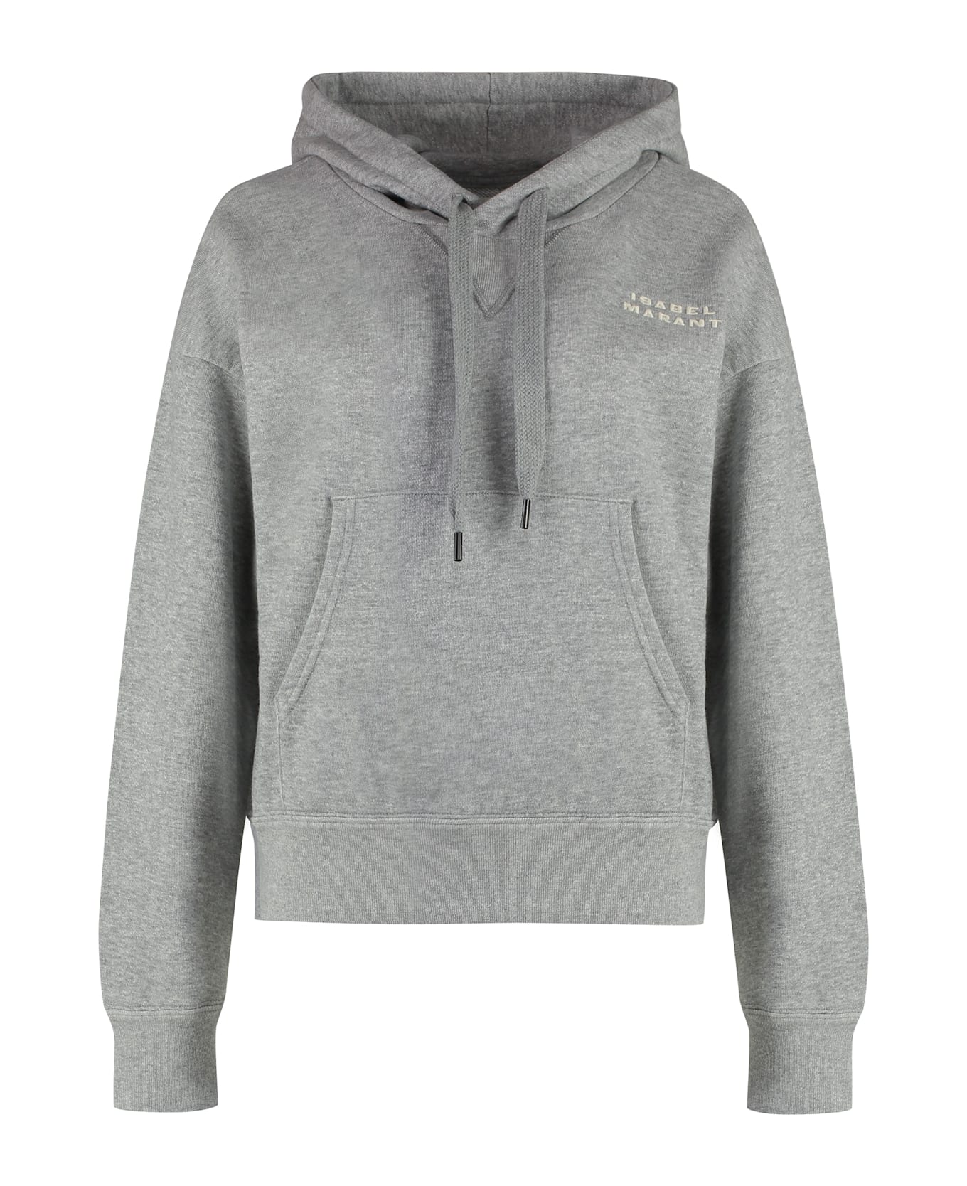 Isabel Marant Sylla Cotton Hoodie - grey