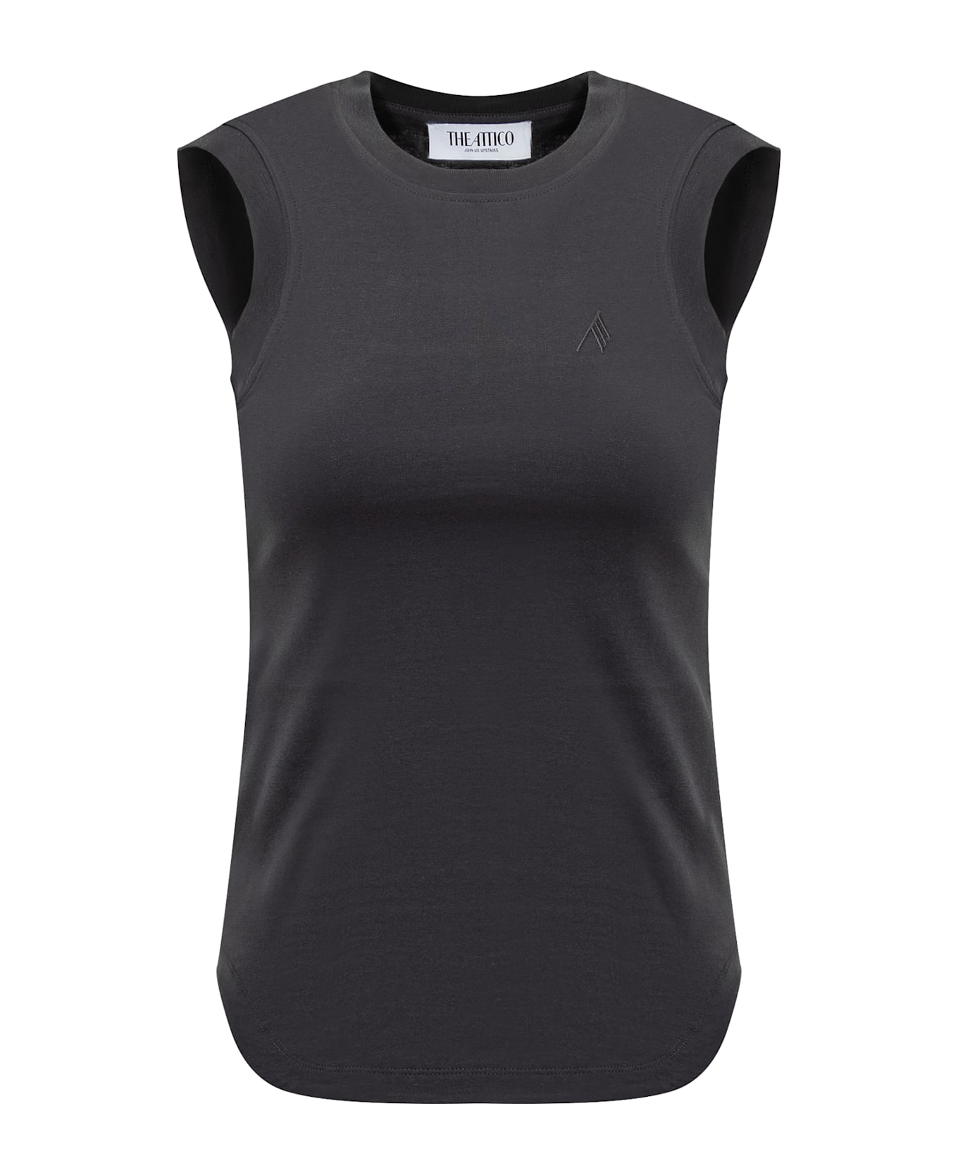 The Attico Tank Top - BLACK