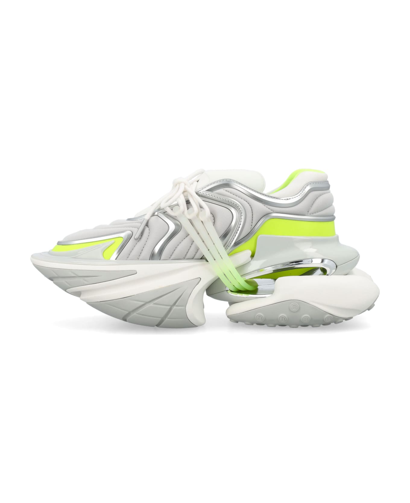 Balmain Unicorn Sneaker - GREY FLUO GREEN