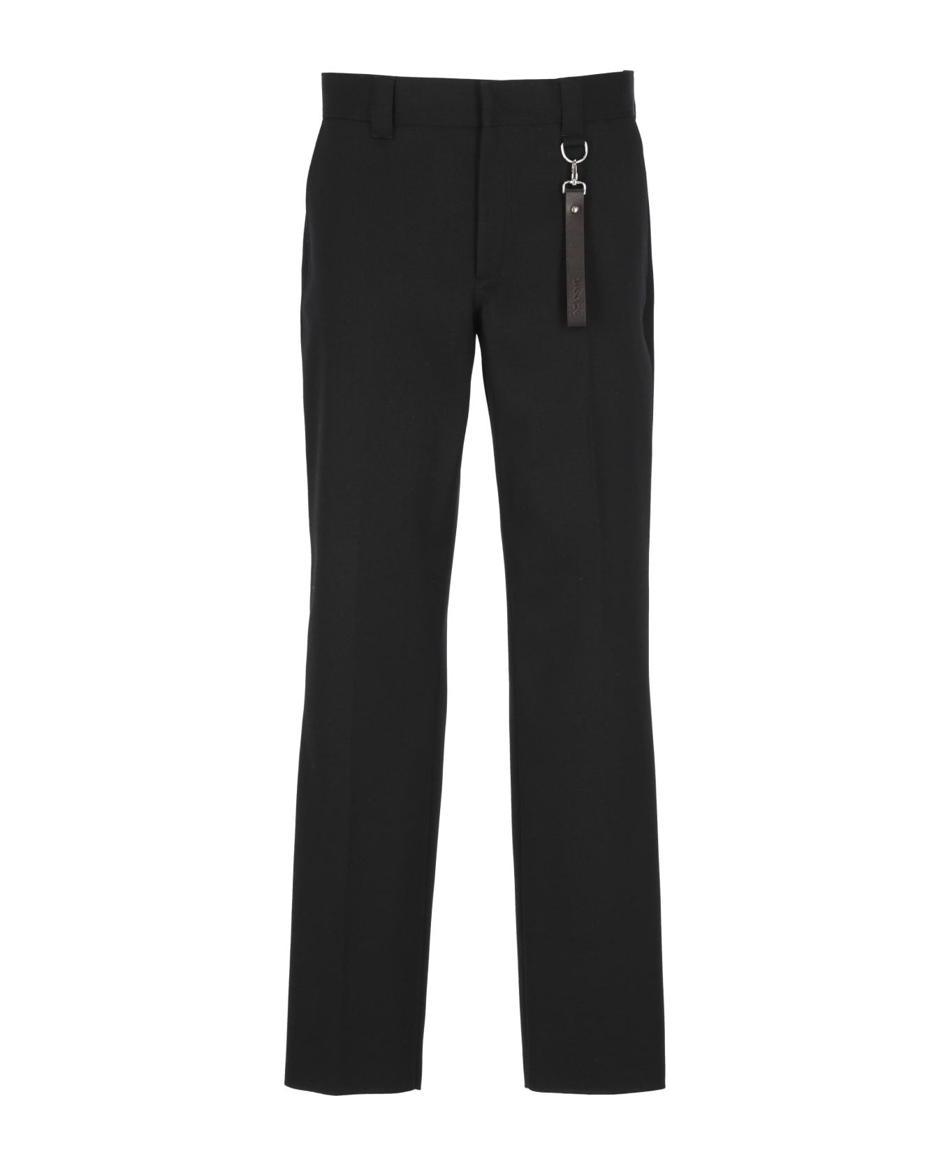 Lanvin Pants In Black Wool - Black