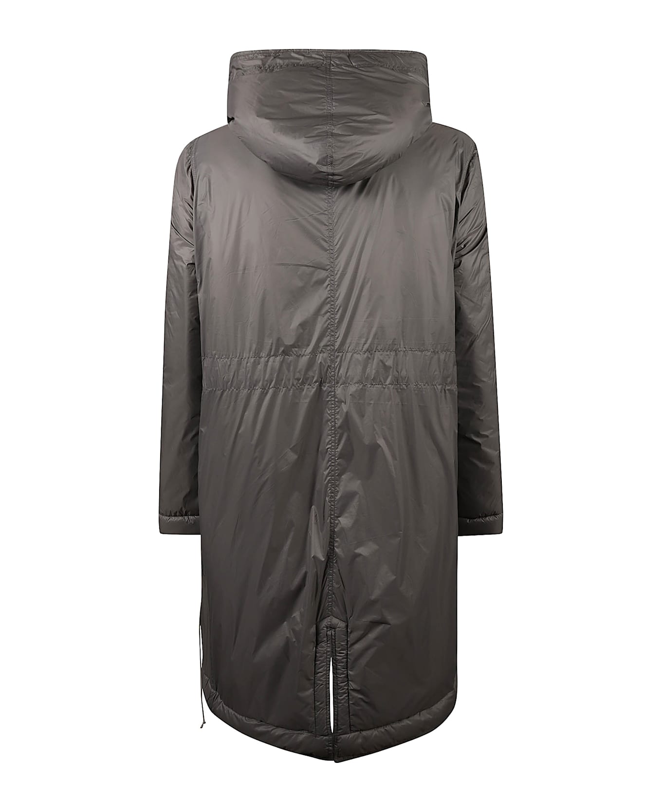 Rick Owens Hooded Buttoned Parka - powder コート