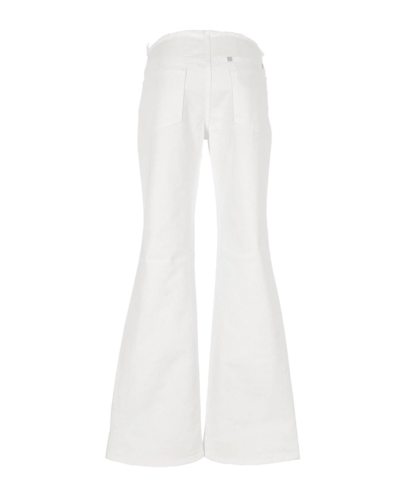 Givenchy Low-rise Flared Jeans - White