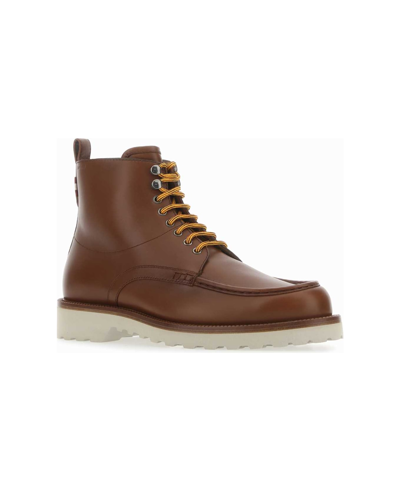 Bally Brown Leather Nobilus Ankle Boots - U808 ブーツ