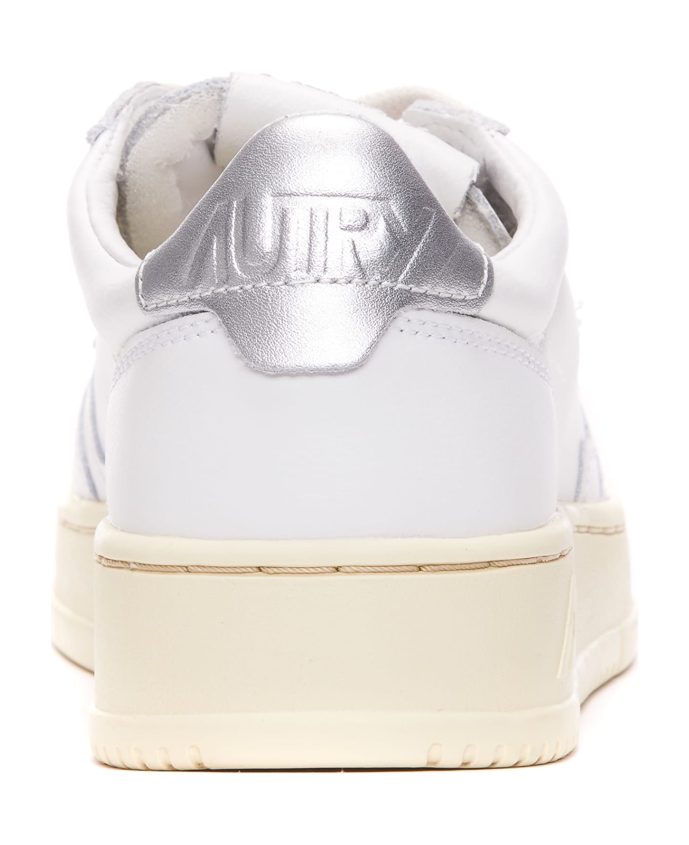 Autry Medalist Sneakers - Wht/silver