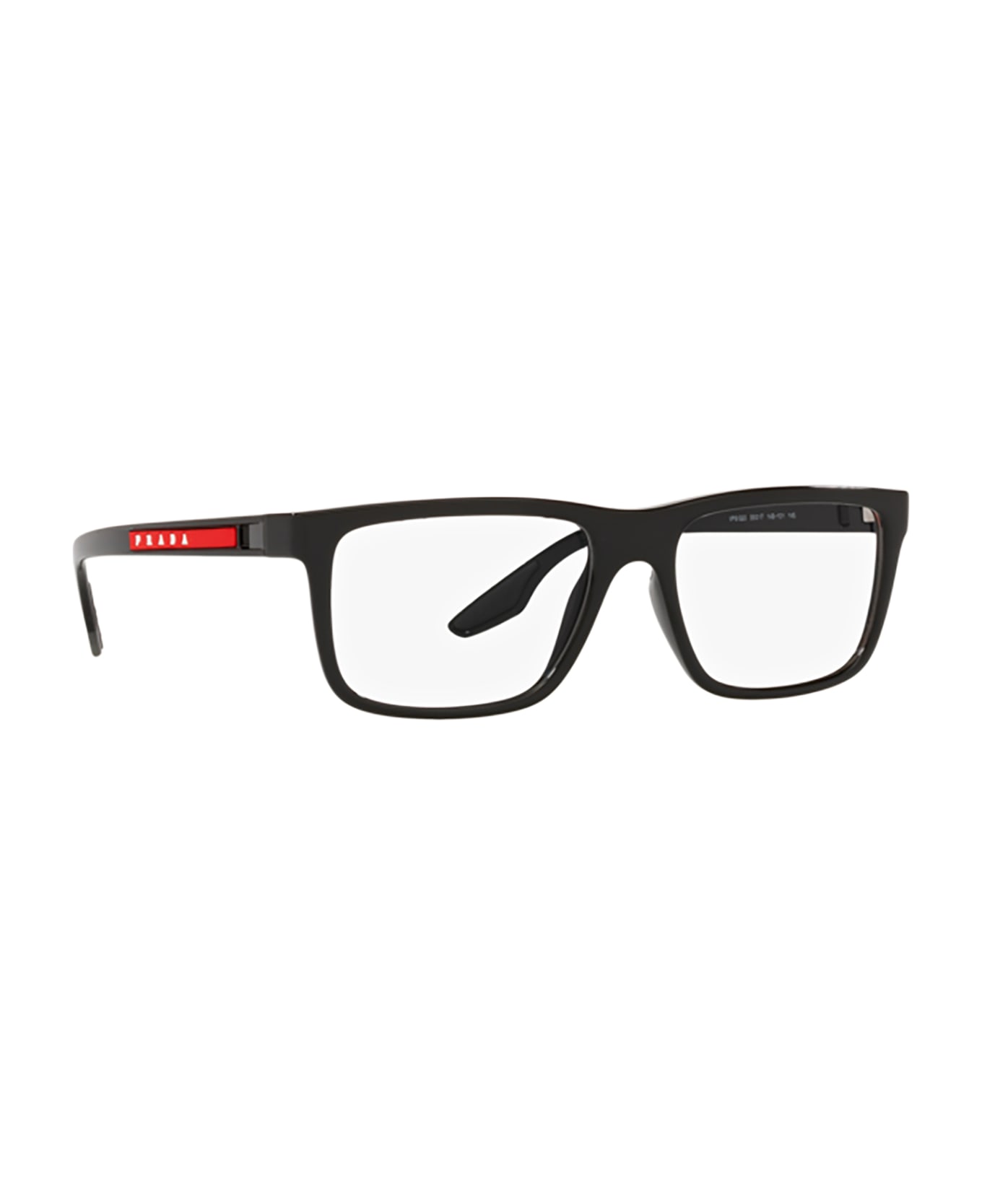 Prada Linea Rossa Ps 02ov Black Glasses - Black アイウェア
