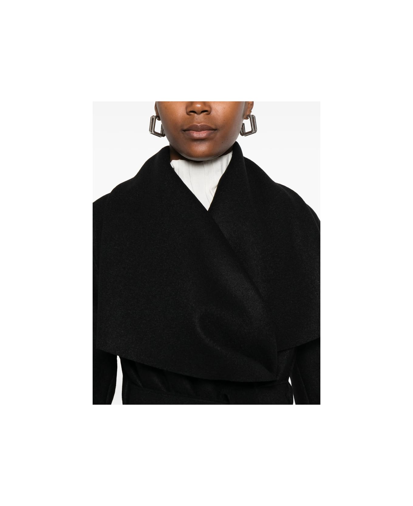 Harris Wharf London Coat - BLACK