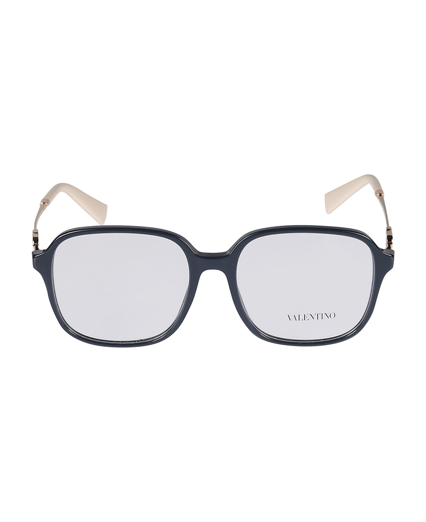 Valentino Eyewear Logo Sided Square Framed Glasses - 5034