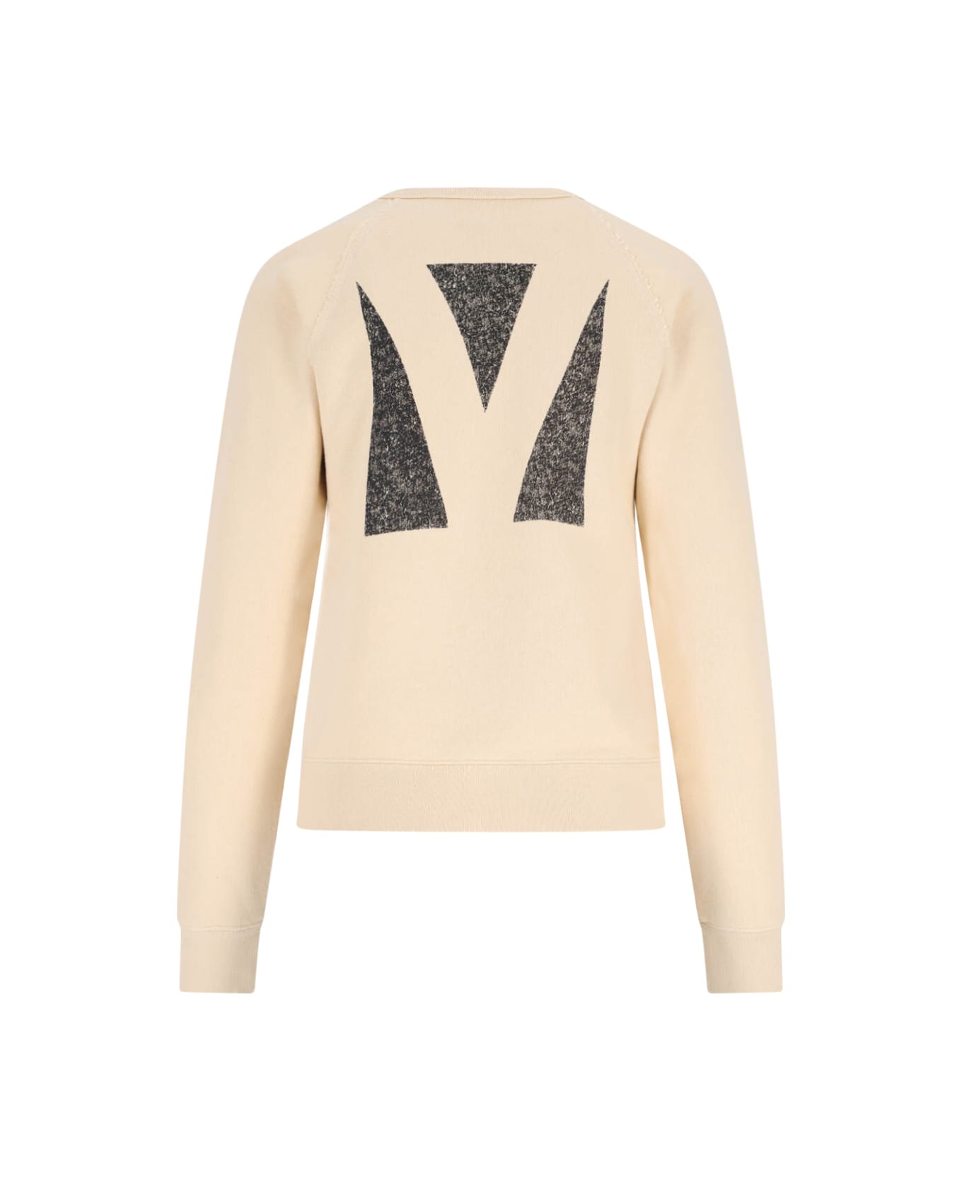 Valentino Logo Crewneck Sweatshirt - Cream