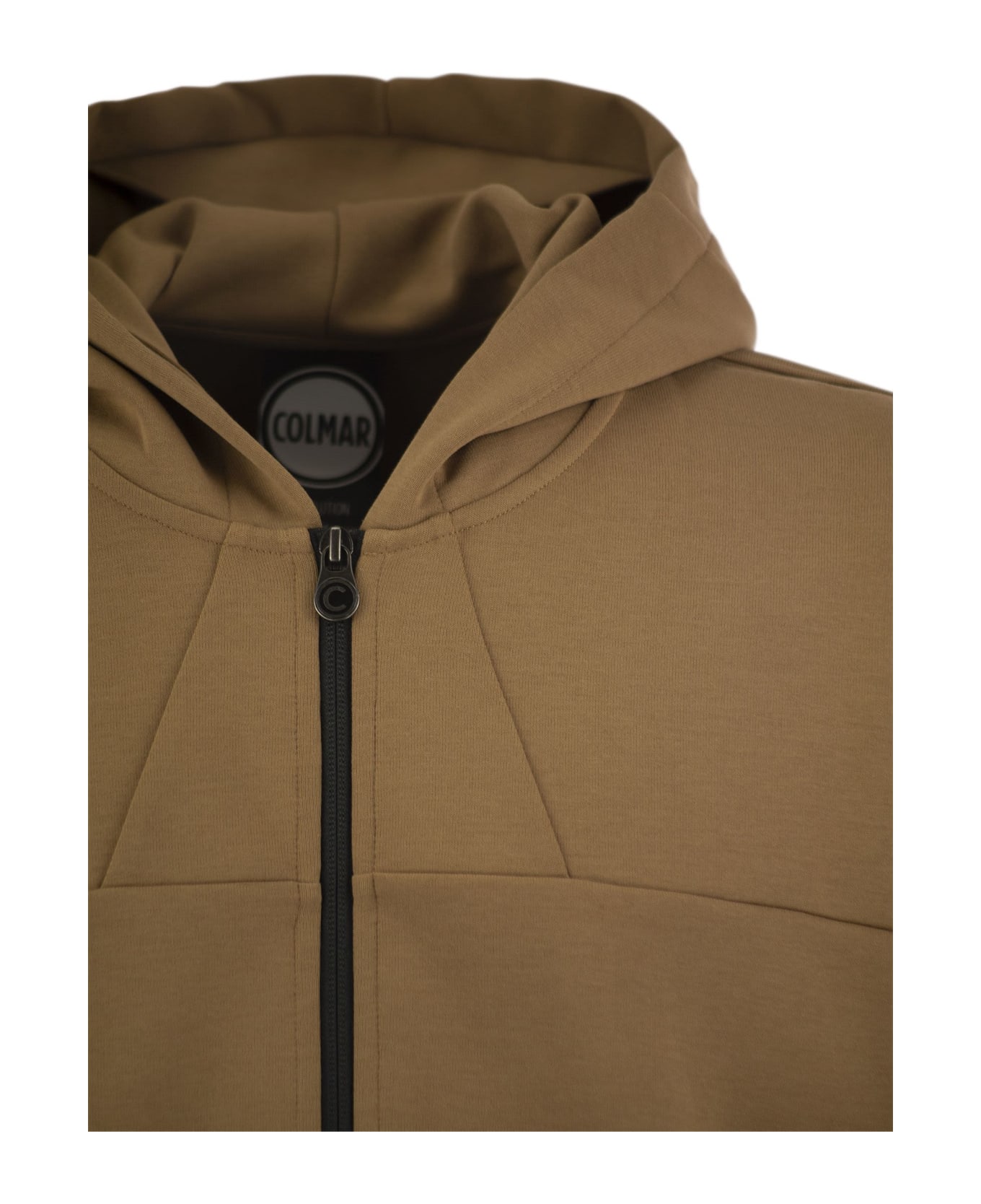 Colmar Gifu - Inyerlock Sweatshirt With Zipper Pockets - Hazelnut