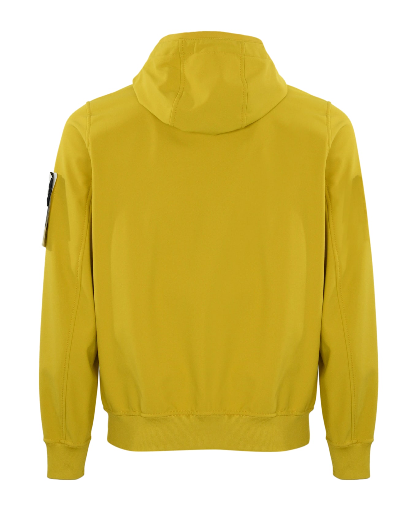 Stone Island Soft Shell-r Jacket Q0322 - Mustard