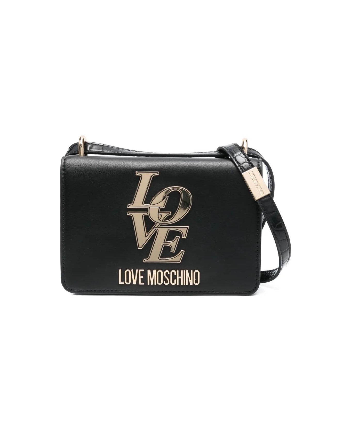 Love Moschino Shoulder Bag - A Black Black