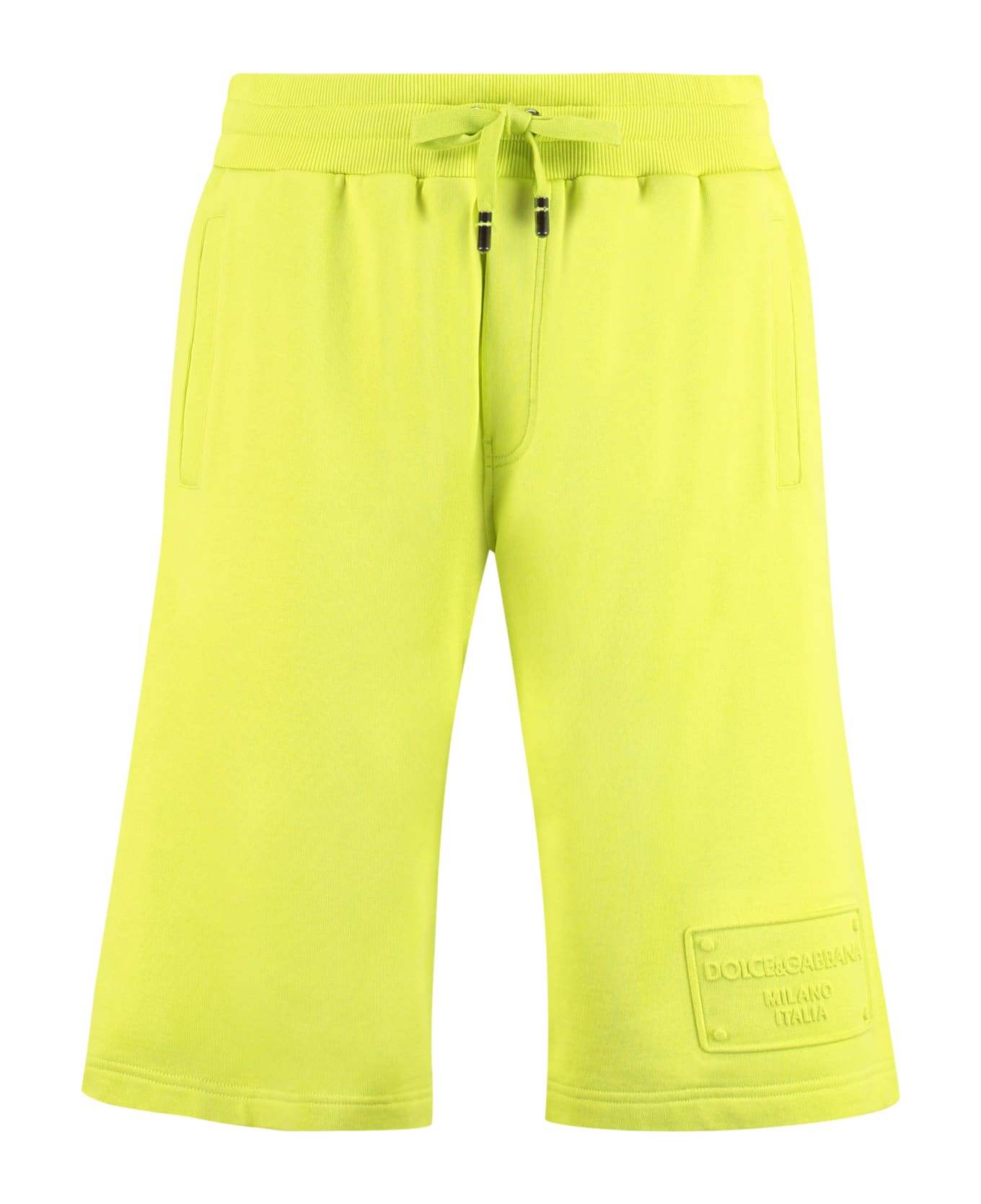 Dolce & Gabbana Fleece Shorts - green ショートパンツ