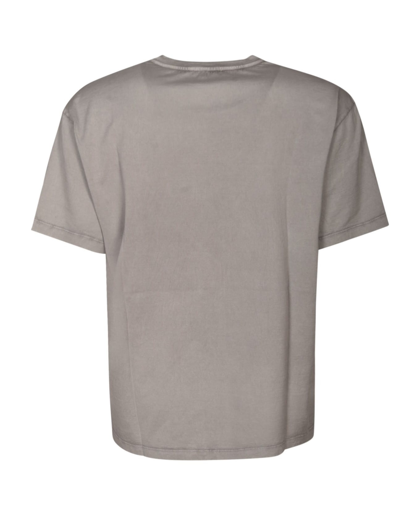 Roberto Collina Round Neck Plain T-shirt - Grey
