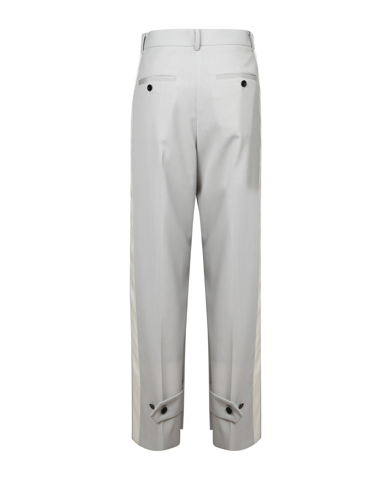 Sacai Side-strip Trousers - Grey