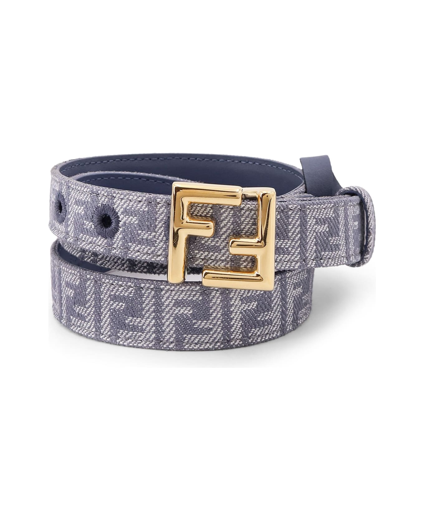 Fendi Jacquard Ff Fabric Belt - MIRTO+OS