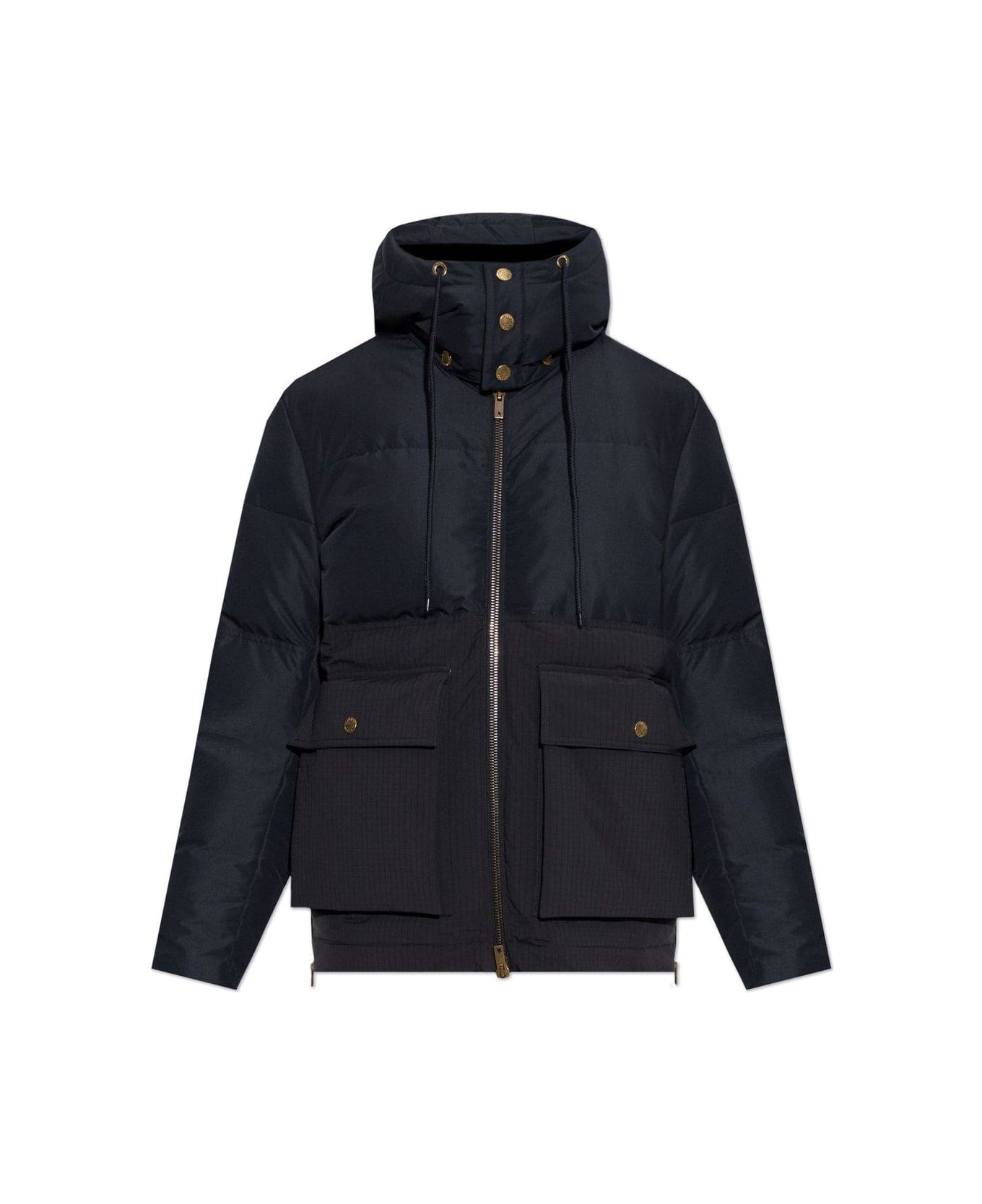 Golden Goose Hooded Down Jacket - Blue