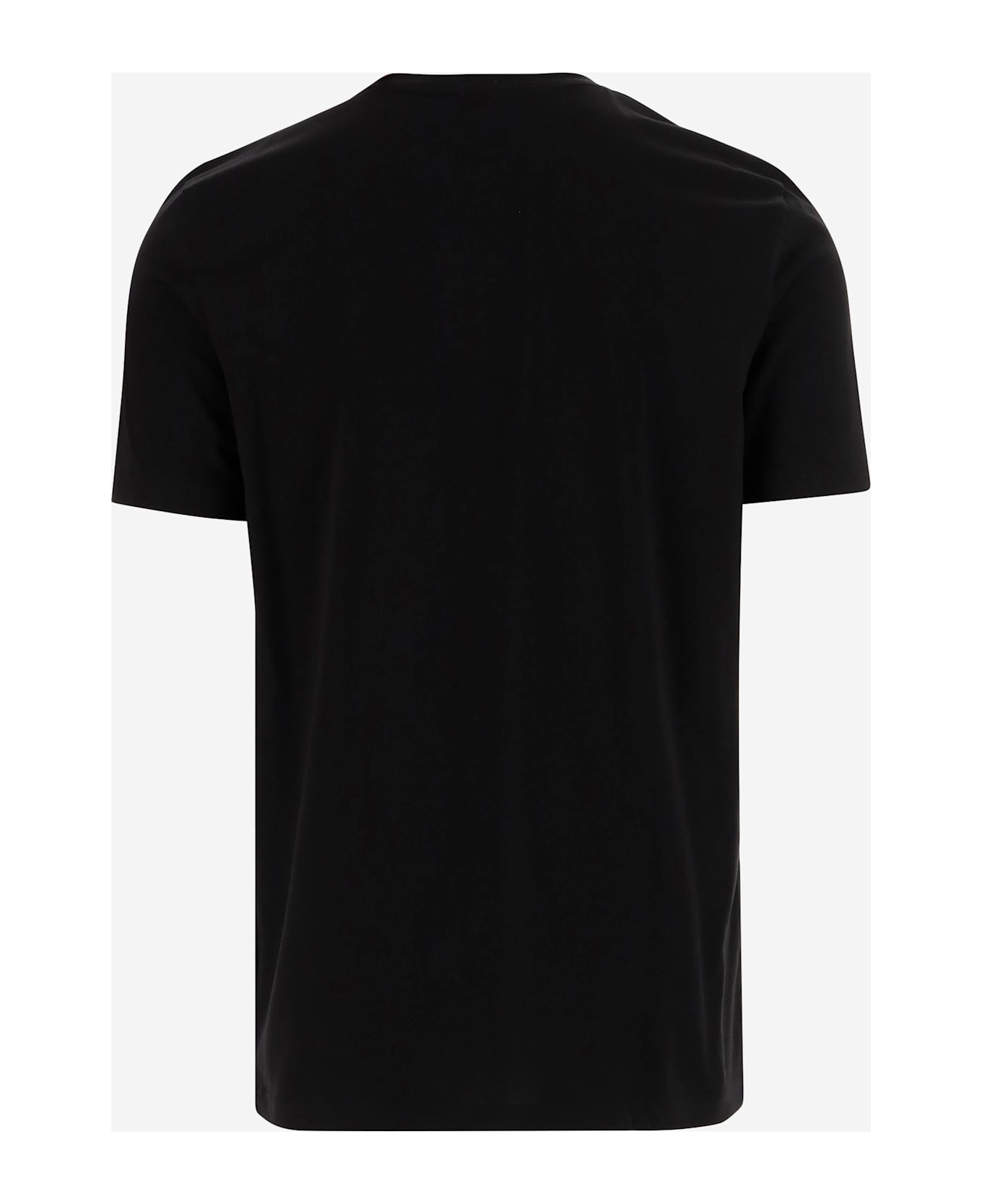 Hugo Boss Cotton T-shirt With Logo - Black