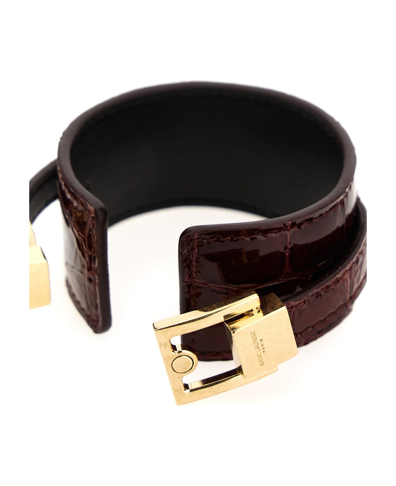 Saint Laurent 'le Carré' Bracelet - Bordeaux