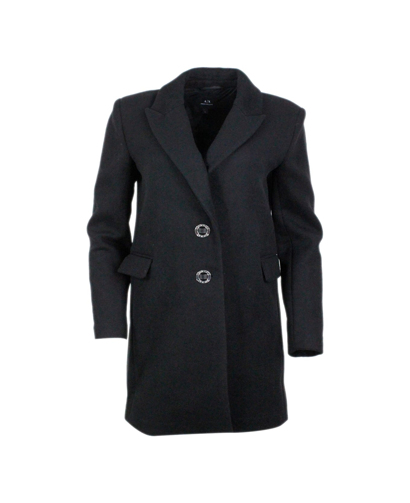 Armani Exchange Coat - Black