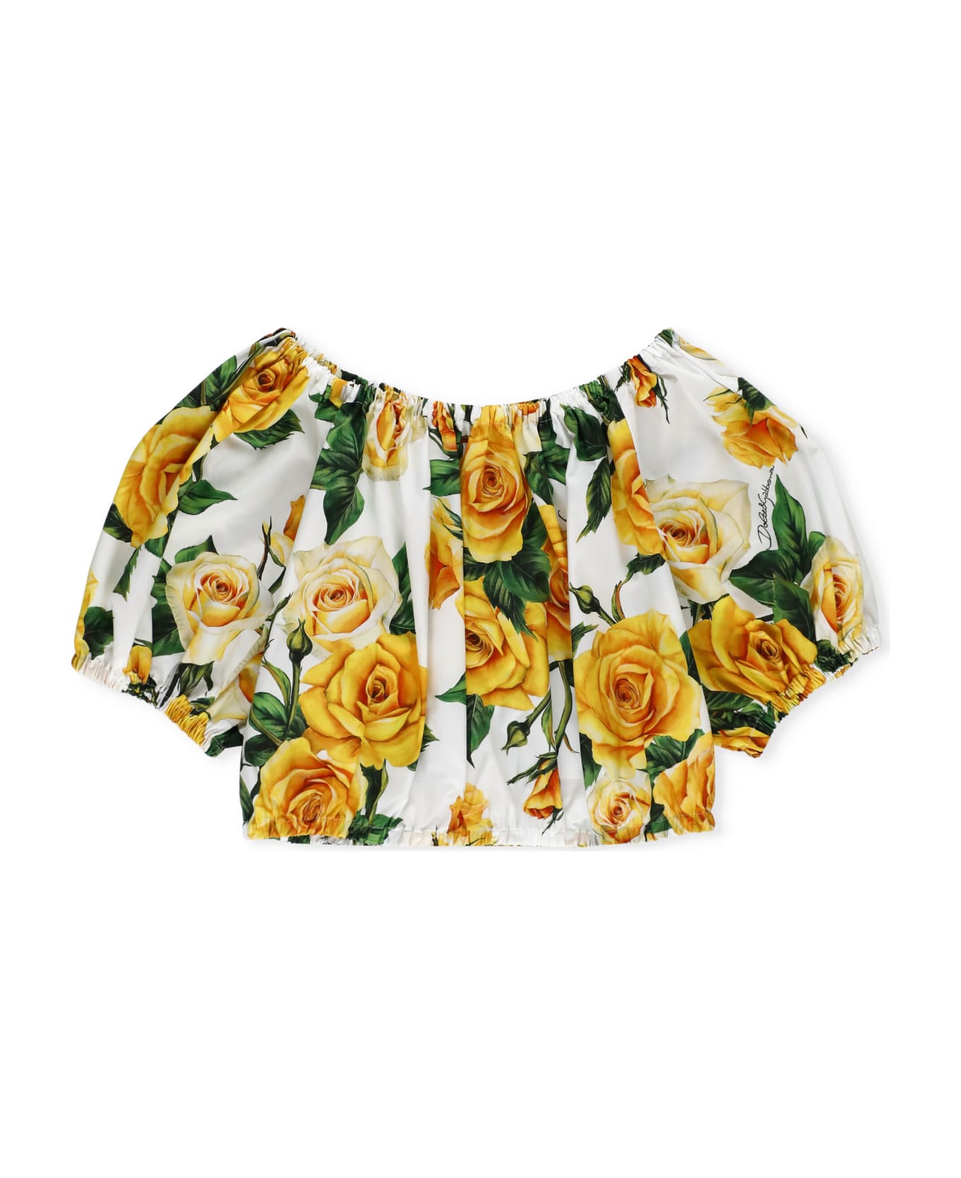 Dolce & Gabbana Flowering Blouse - Giallo シャツ