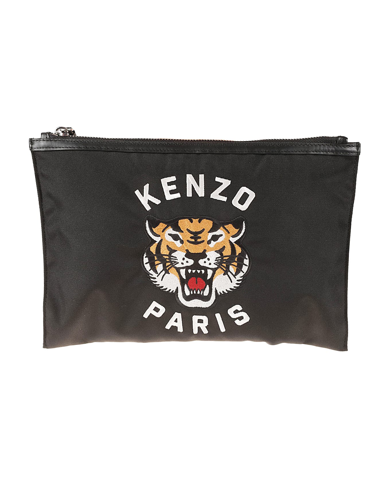 Kenzo Tiger Large Clutch - Black