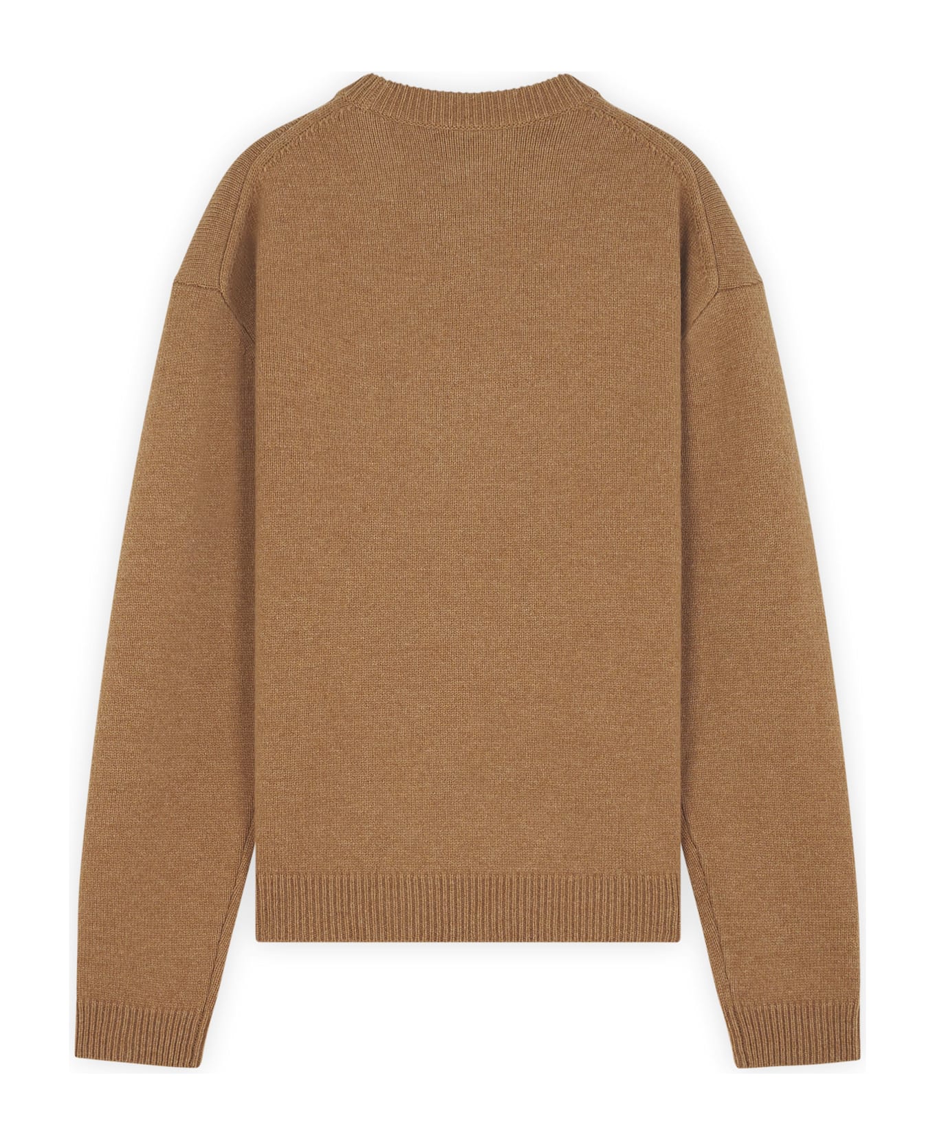 Maison Kitsuné Fox Head Intarsia Comfort Jumper - Sequoia