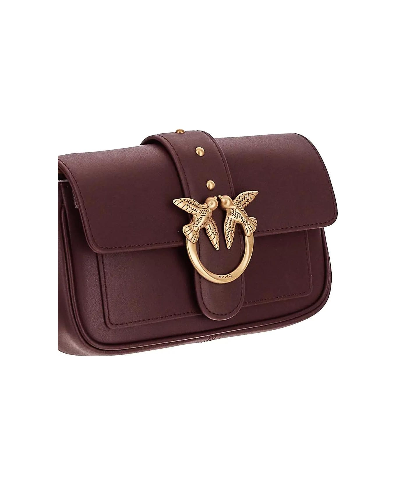 Pinko Love Wallet Bag Simply - Brown