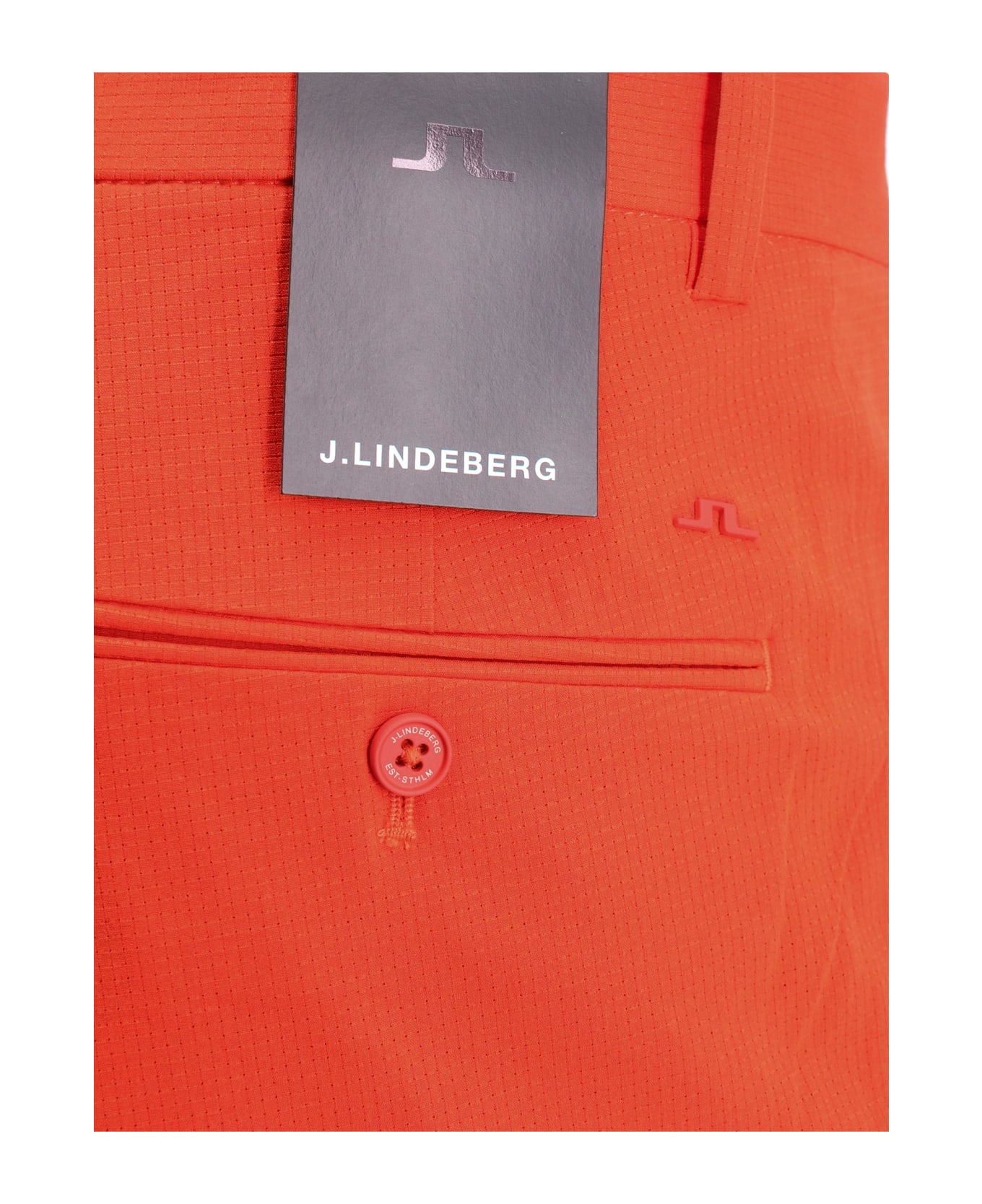 J.Lindeberg Bermuda Shorts - Red ショートパンツ