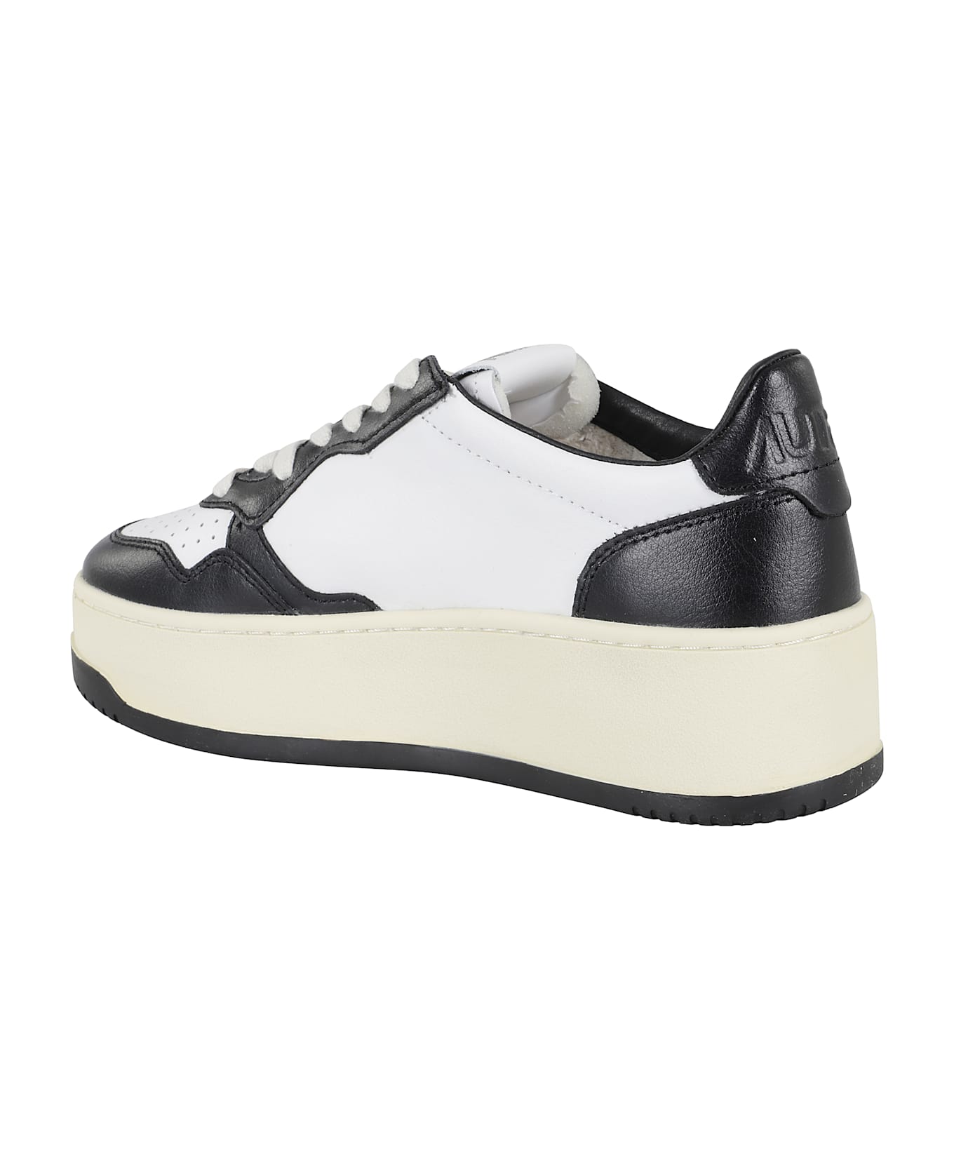 Autry Platform Low - White Black