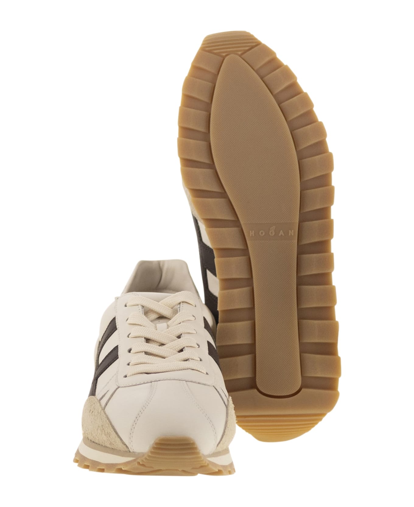 Hogan 86er Leather Trainers - MULTICOLOUR