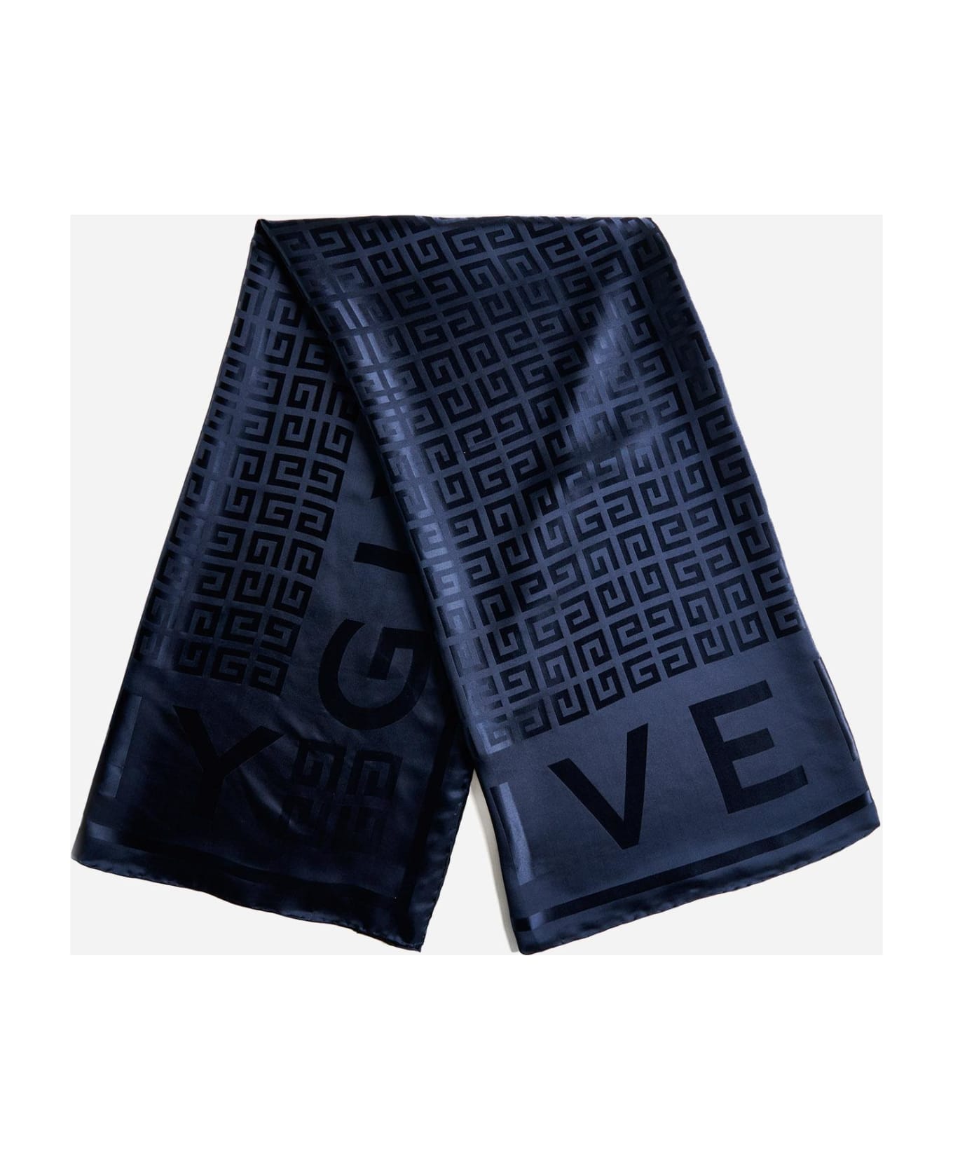 Givenchy 4g Logo Silk Scarf