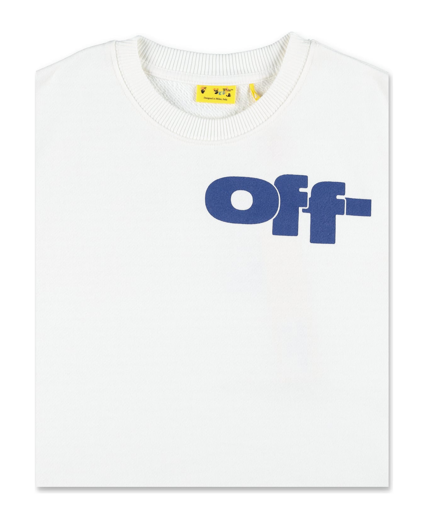 Off-White Kid - Off Split Sweatshirt - WHITE