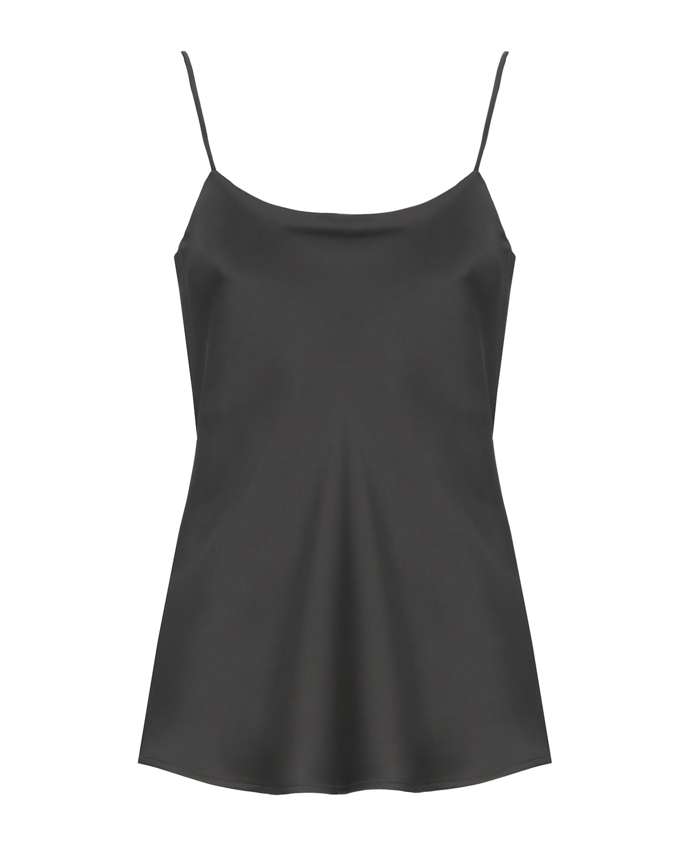 Herno Satin Blouse - Black
