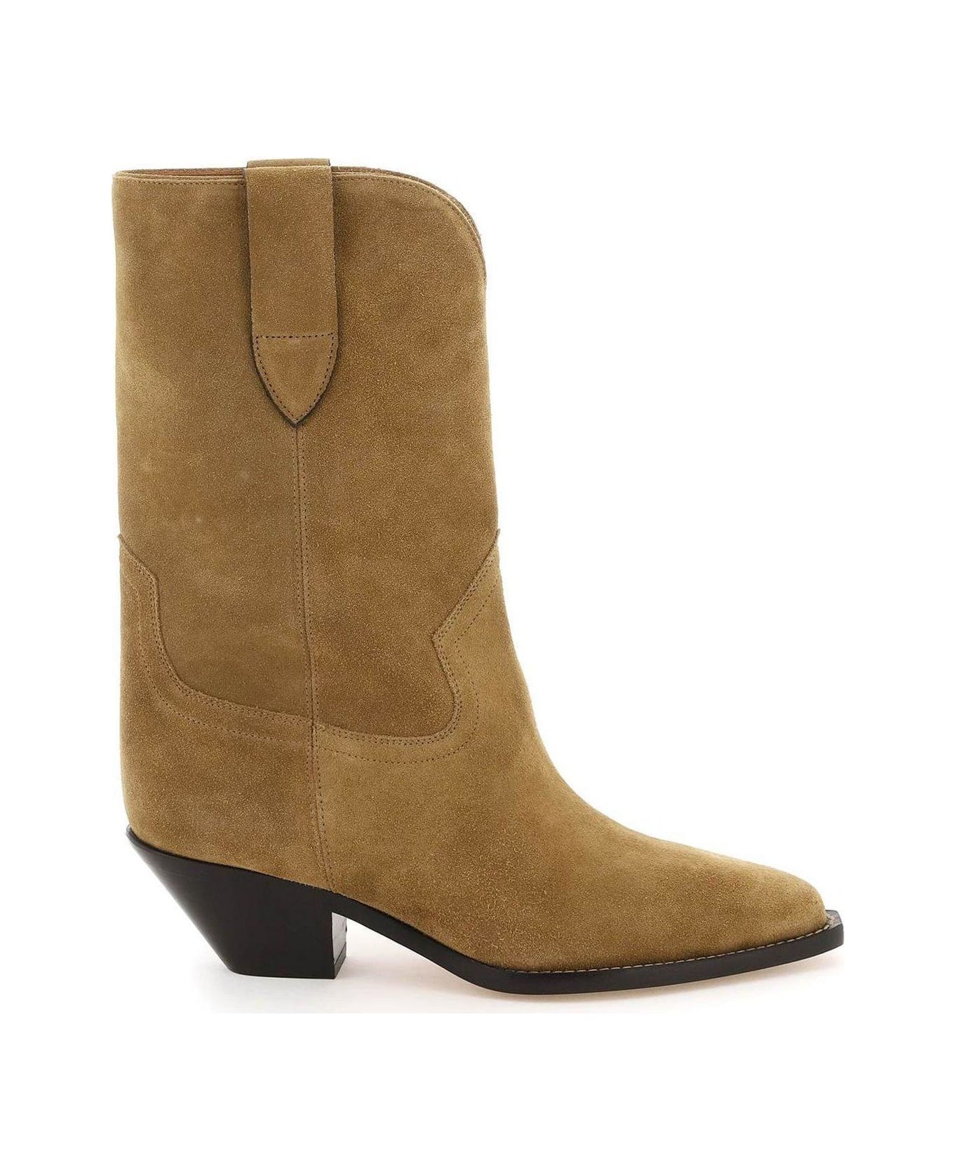 Isabel Marant Duerto Pointed Toe Boots - BROWN