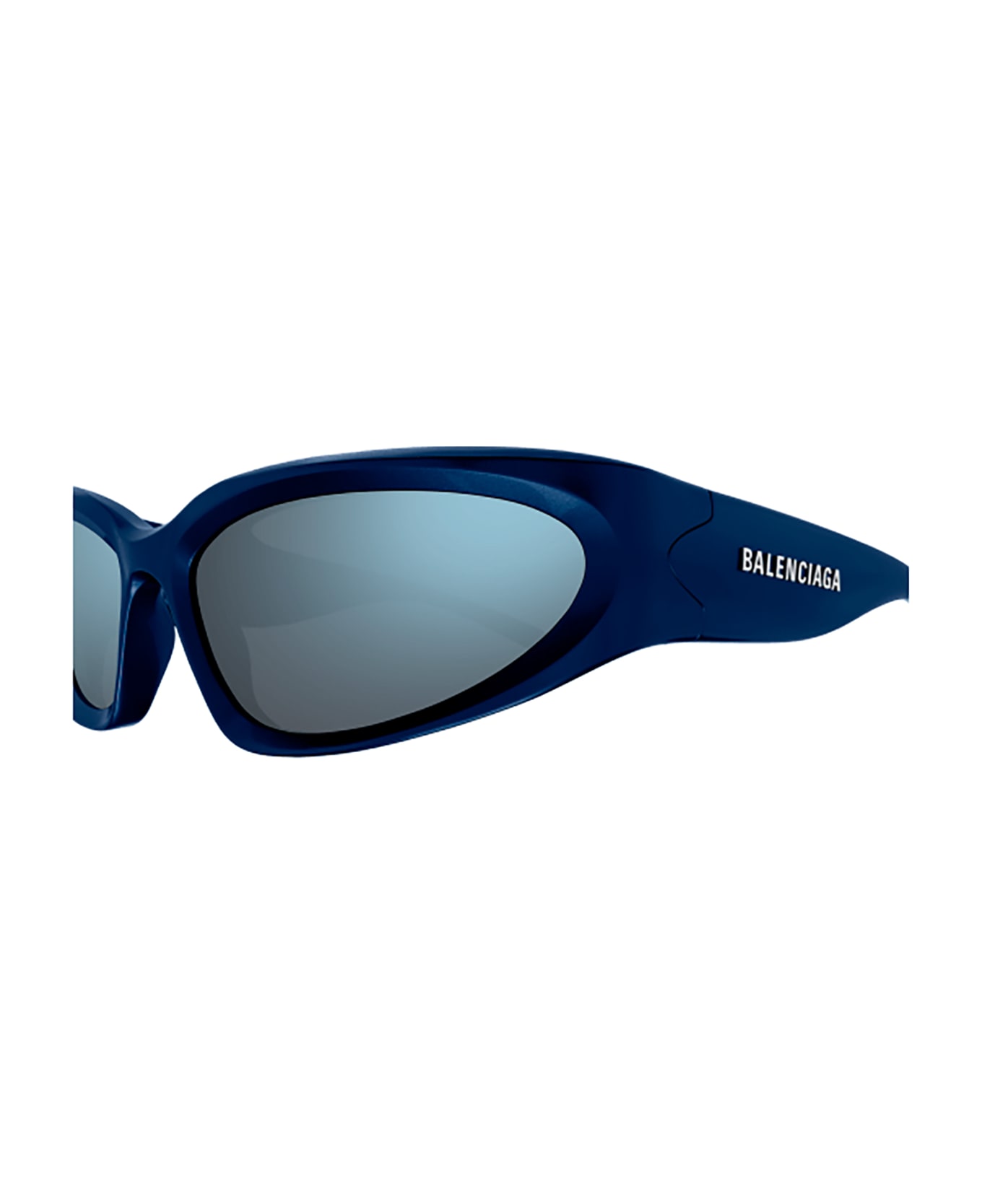 Balenciaga Eyewear BB0157S Sunglasses - Blue Blue Blue サングラス