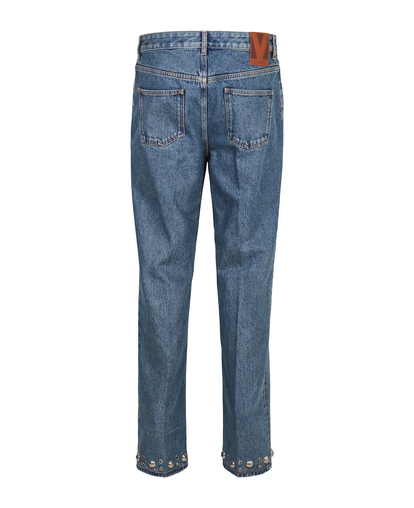 Valentino Garavani Five-pocket Straight-leg Jeans - Denim